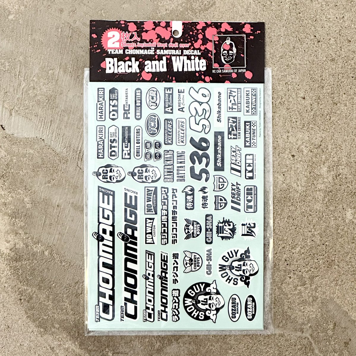 【ピックアップ商品】
SAMURAI DECAL BLACK & WHITE【2枚入】

BHMオンラインストア&店舗でSAMURAI DECALの取り扱い開始でござる🔥

blockheadmotors.stores.jp/items/661cb967…

#blockheadmotors #ブロックヘッドモータース #タミヤ #tamiya #tamiyarc #hobbyshop #ラジコン #津田沼 #teamchonmage