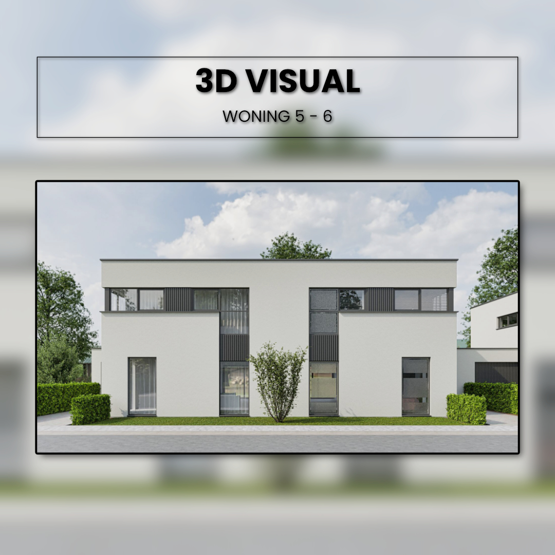 3D beelden die spreken Als freelance 3D-artiest kreeg ik de opdracht om de 3D-visuals, verkoopplannen en brochure te ontwikkelen voor dit mooie nieuwbouwproject met 11 energiezuinige woningen. Op deze visual zie je de voorgevels van woning 5 en 6. #StructuraImmo #freelance