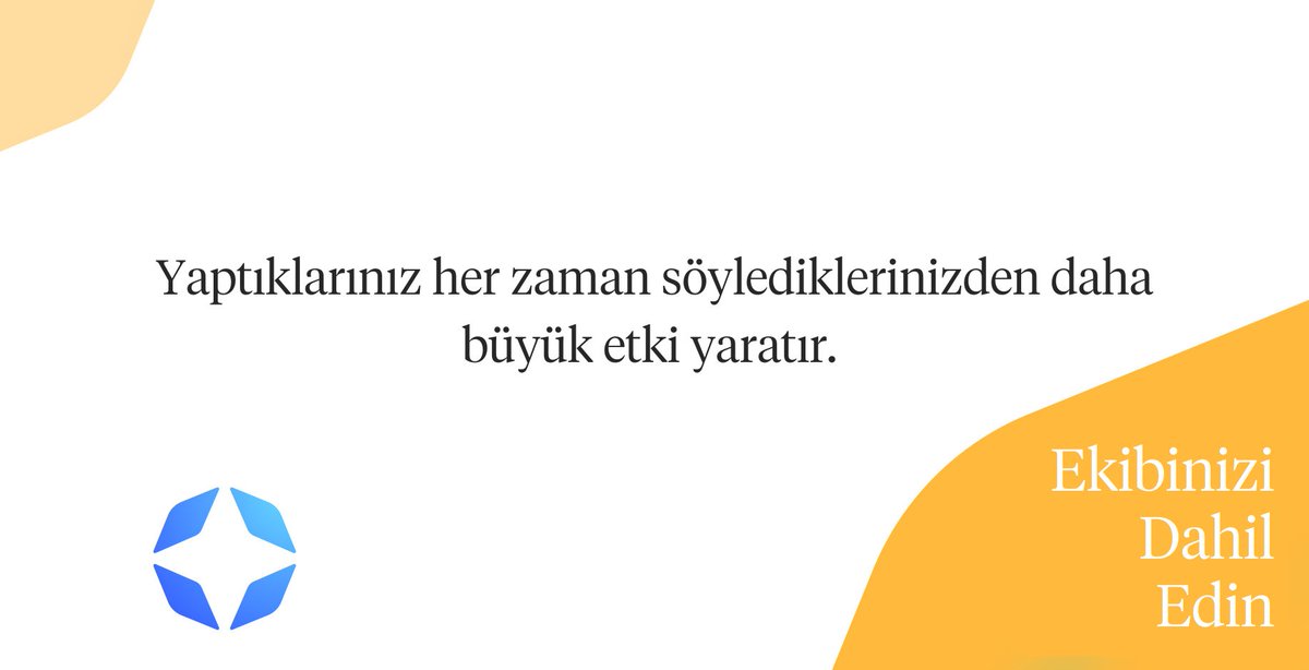 Yaptıklarınız her zaman söylediklerinizden daha büyük etki yaratır. #pazartesimotivasyonu #FranklinCoveyTürkiye