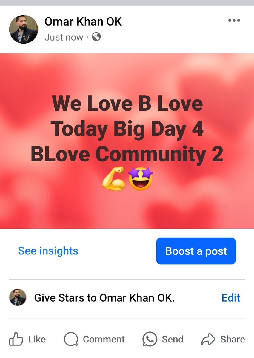 We Love B Love Today Big Day 4 BLove Community 2 💪🤩

@BFIC_io @BLOVE_COIN @BLoveKandy