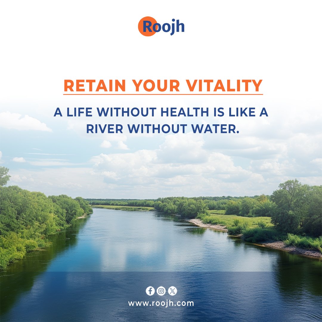 Health is not just about the absence of illness, but the presence of vitality and well-being. Fuel your vitality. Don't let your health run dry! 💪✨
.
#RoojhHealthHub #HealthTech #HealthCheckup #Healthcareworkers #EmpowerYourHealth #RoojhApp #PersonalHealthHistory