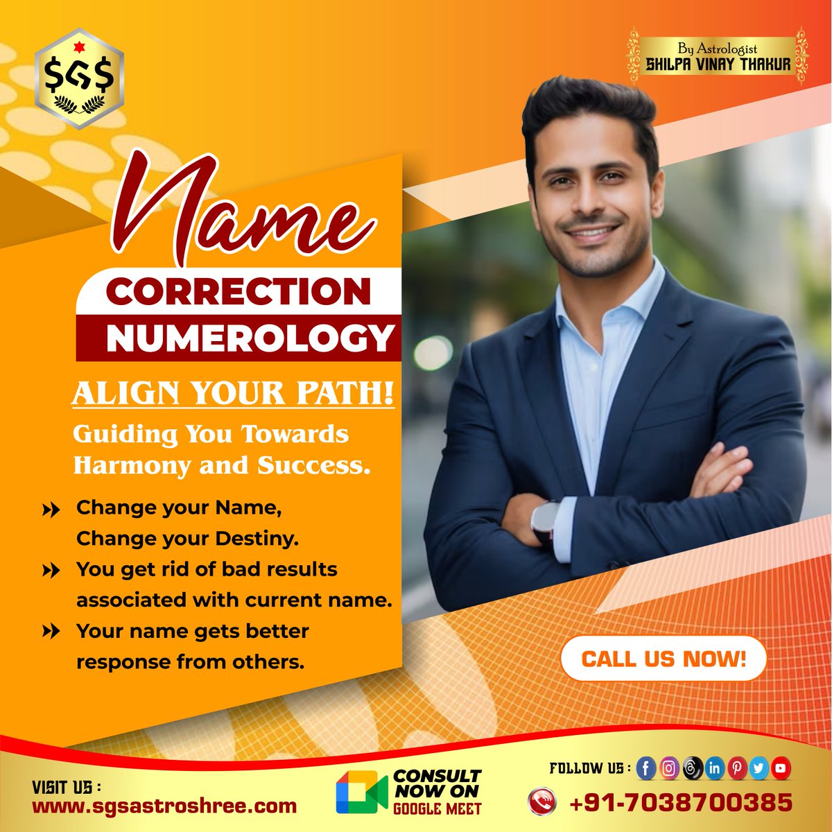 sgsastroshree's tweet photo. Align your Path with Name Correction Numerology. 🌟✨ Discover the Impact of Name Correction on Your Life's Journey, Guiding You Towards Harmony and Success.
#NumerologyMagic #Namecorrection #namecorrectionnumerology #NumerologyVibes #sgsastroshree #positiveenergy #SalmanKhan https://t.co/83KsX8zuTe