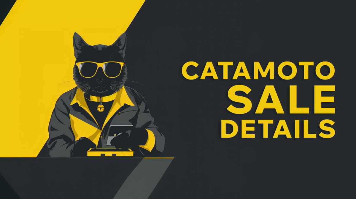 Hoomans, King speaking. Are you ready for the rat race? Today, the fastest few thousand will have a great privilege to possess #CATAMOTO Every whitelisted regular Joe will have a chance to buy 0.8 #bnb of $Cata and zealy Hoomans according to multiplayer. cata-sale.catamoto.cat