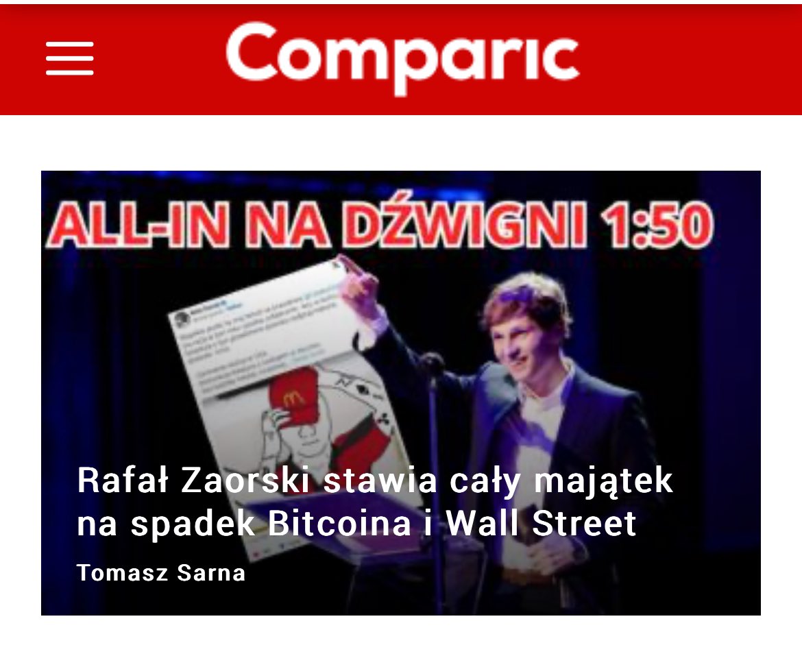 Rafał Zaorski tweet media