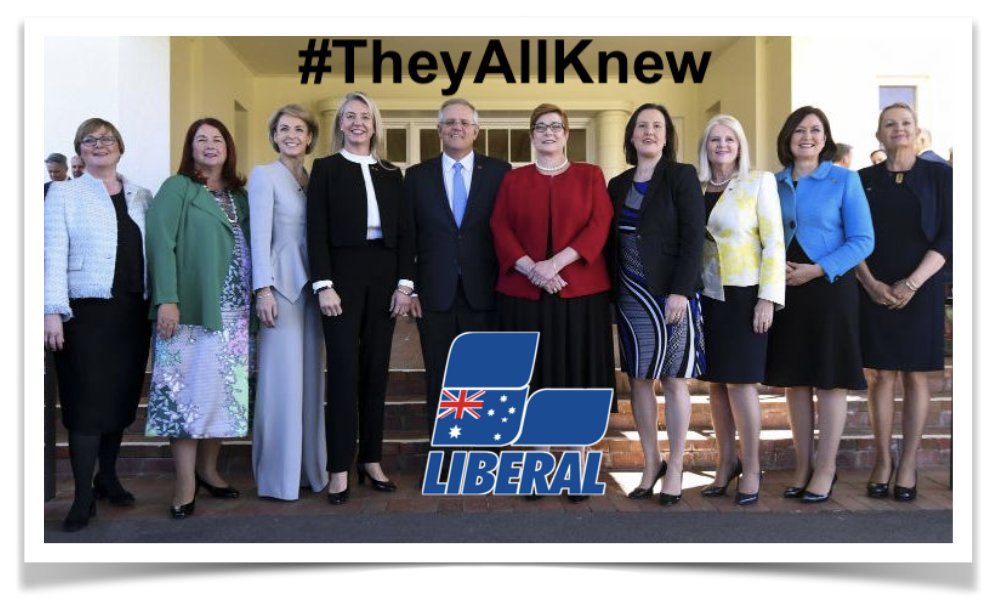 #Lehrmann They all knew #auspol