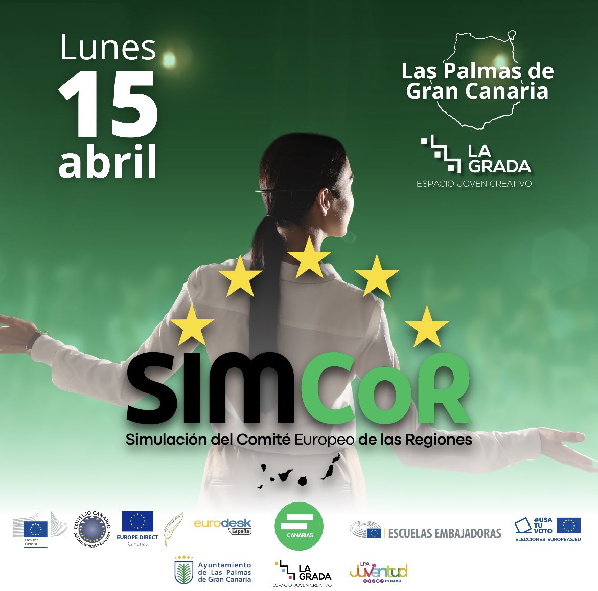 ConsejoCanMovEu's tweet photo. Hoy participamos en la Simulación del @EU_CoR de @jef_canarias, las escuelas embajadoras, @EUROPEDIRECTLSP…

Debate sobre el voto joven europeo.

Educación en valores de la #UE, elecciones europeas, debate, reflexión, el futuro…

¡Día apasionante! https://t.co/Ji6fvjxvFf
