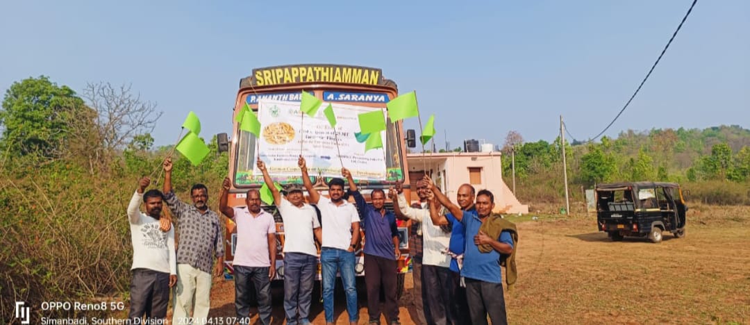 Indo-German AMD project facilitates the first trial shipment of EU compliant 22 MT of polished turmeric fingers from Kandhamal to Kochi. Gumapadar Farmers Producer Company sent its first shipment to a leading exporter NedSpice demonstrating its agri-business capabilities.