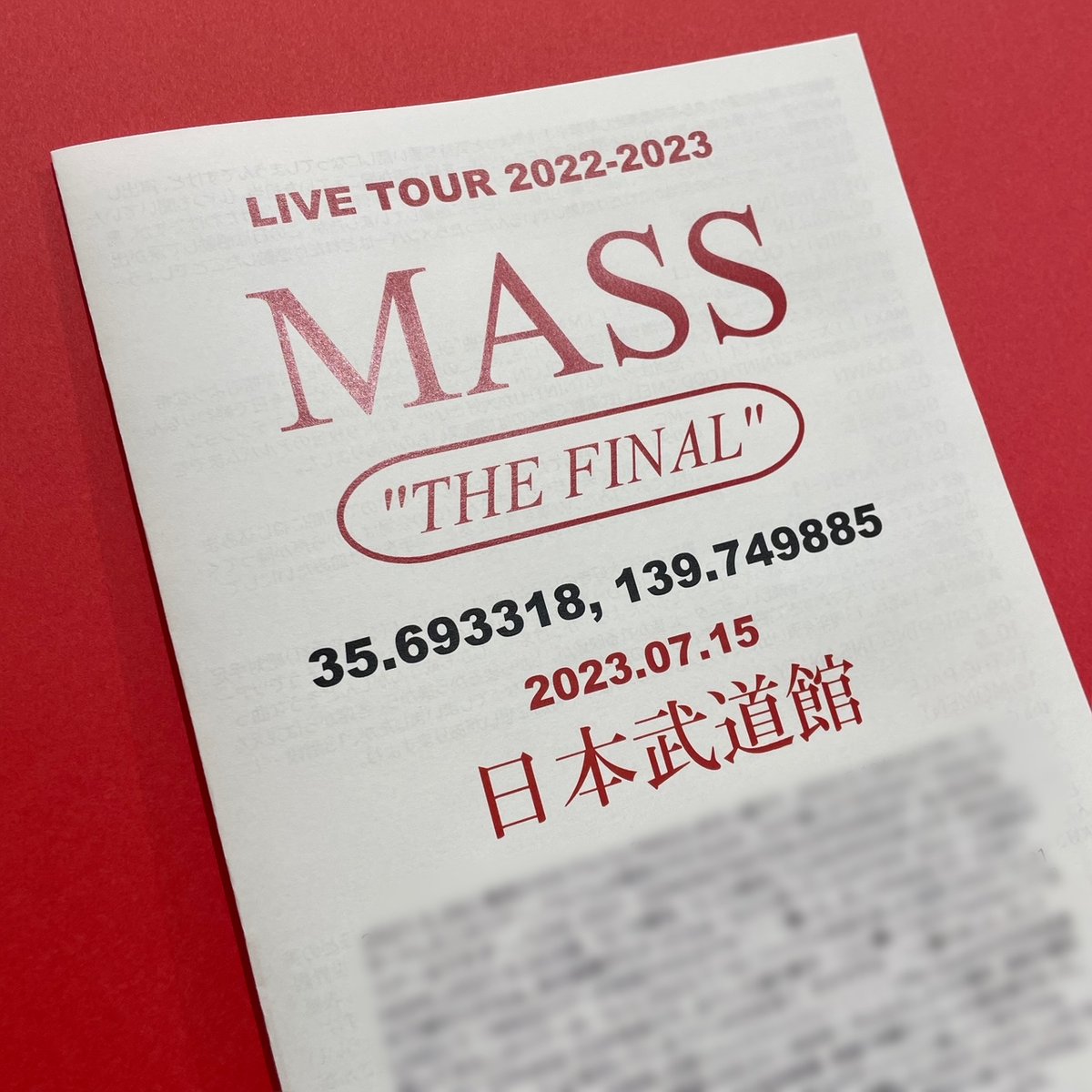 TOWER_Gifu's tweet photo. 【#theGazettE】

LIVE TOUR2022-2023 MASS
"THE FINAL" LIVE AT NIPPON BUDOKAN
DVD&amp;Blu-rayついに明日フラゲ日🥹

喜んでいただけるような特別なものは何もないですが､､😭愛だけは！たっぷり込めて！準備しております！！！

日武から2ヶ月経っても余韻が抜けず書いたフリペも配布中📝 https://t.co/w6QwwpJe9h
