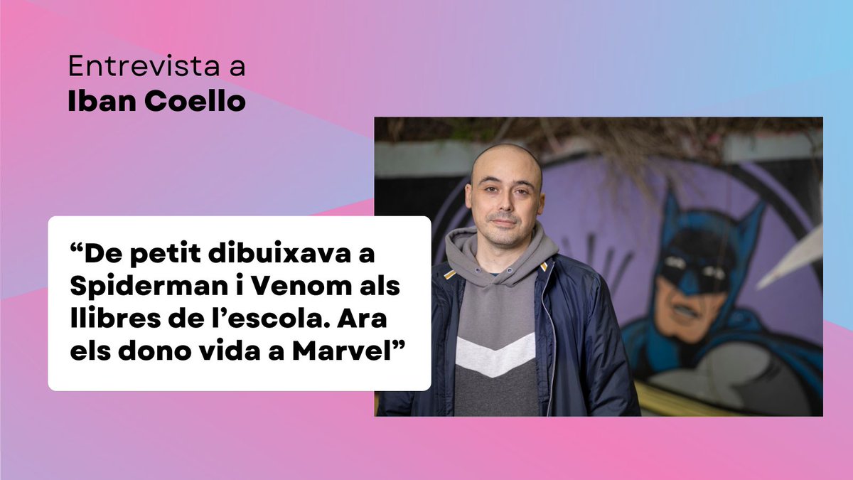 #entrevista #marvel #comic El perpetuenc Iban Coello dona vida a superhorois als còmics de Marvel. És l'entrevista de la darrera edició. staperpetua.org/linformatiu/in…