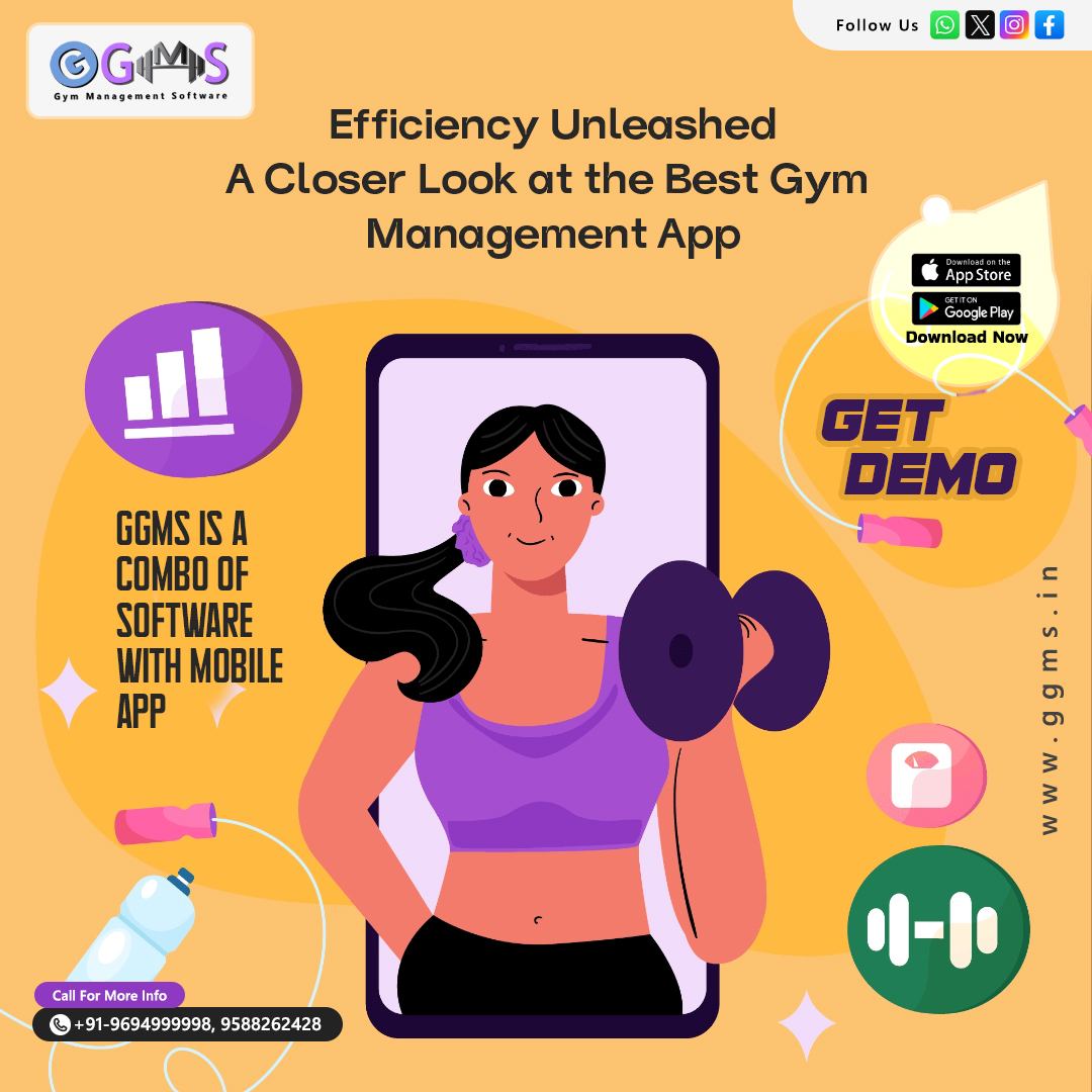 Efficiency unleashed! #GGMS is the ultimate gym management solution - software & mobile app in one!  Stay tuned for a deeper dive into its features! #GymManagement #SimplifyYourGym #gymsoftware #softwareforgymowner #ggmswithyou #gymmanagementsoftware #gymowner #fitnessbusiness