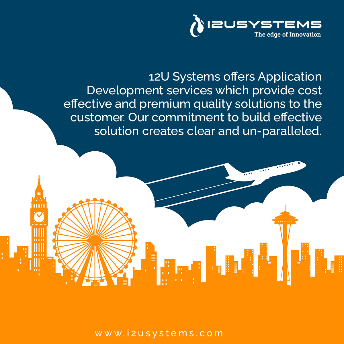 12U Systems offers Application Development services which provide cost effective and premium quality solutions to the customer. #i2usystems #c2crequirements #w2jobs #directclient #benchsales #IOT #application #development #quality #customer #paralleled #commitment