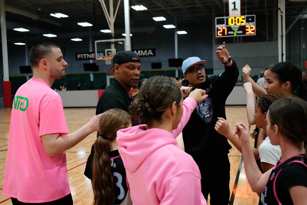 Have to give a major shoutout to Coach Joebie Ballena and Coach Kevin Johnson. These guys coached at least 16 games total in two days, not including their support of the 17u team games when they could. Remarkable dedication to these girls trying to get better at basketball…