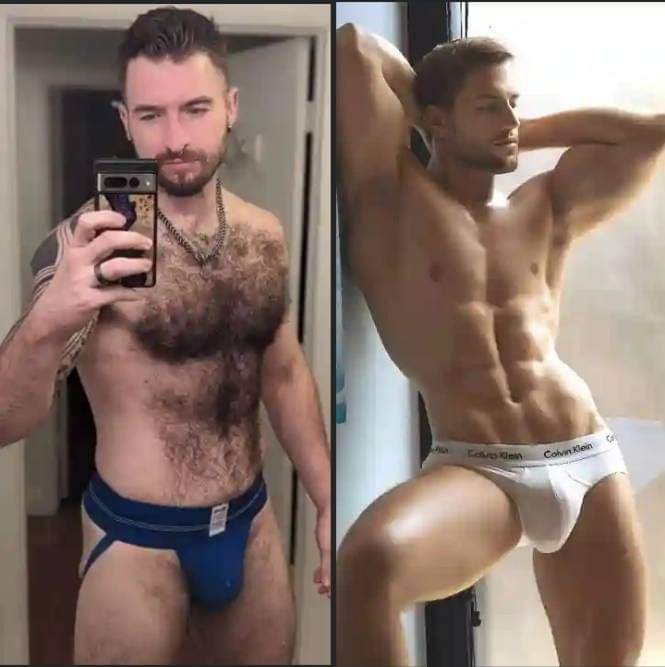 Hairy or smooth Both equally as attractive