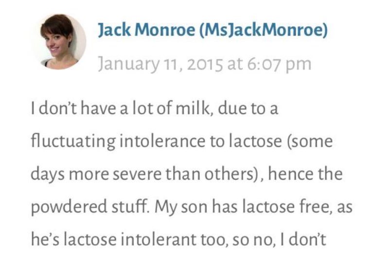 ReadReceiptOnX's tweet photo. I see Jack Monroe @bootstrapcook is back on X and still a compulsive liar.

Where are the Patreon refunds Jack? https://t.co/weXFEgcjUd