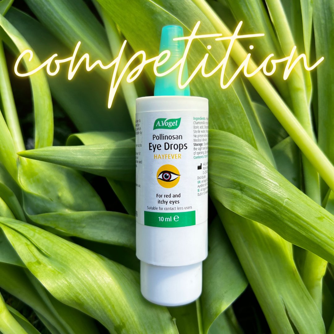 Women Talking would like to offer you the chance to try A.Vogel Pollinosan Hayfever Eye Drops for yourself and we have 5 to giveaway.

womentalking.co.uk/stay-one-step-…

#competition #winner #areyouawinner #hayfever @AvogelUKHealth #avogel #health #seasone #hayfever #eyedrops