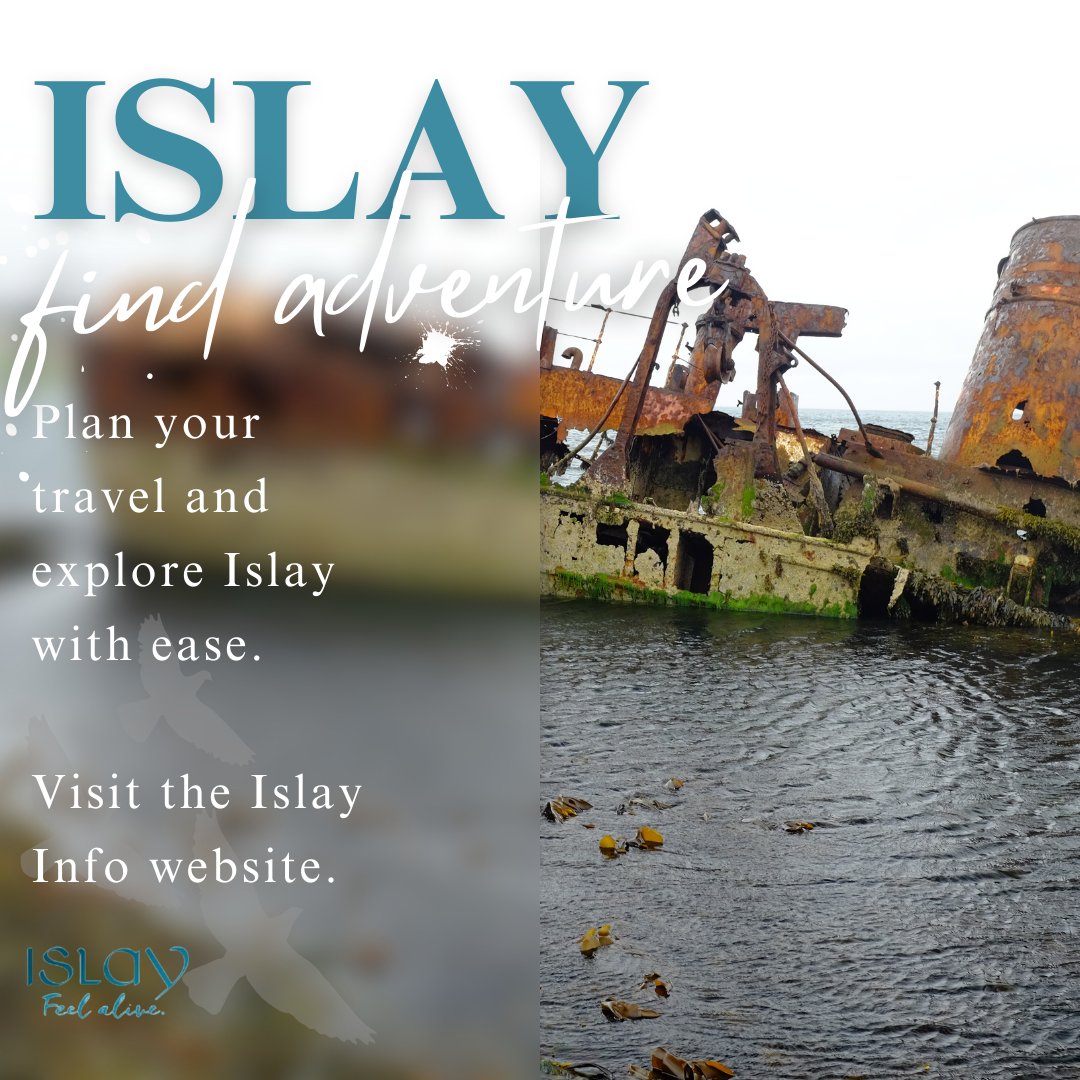 While our beaches look peaceful, our coastline has been home to some famous shipwrecks in the past. Some of these are still visible from our shores—perfect for the more adventurous visitor. islayinfo.com/stay #Islay #Scotland #VisitScotland