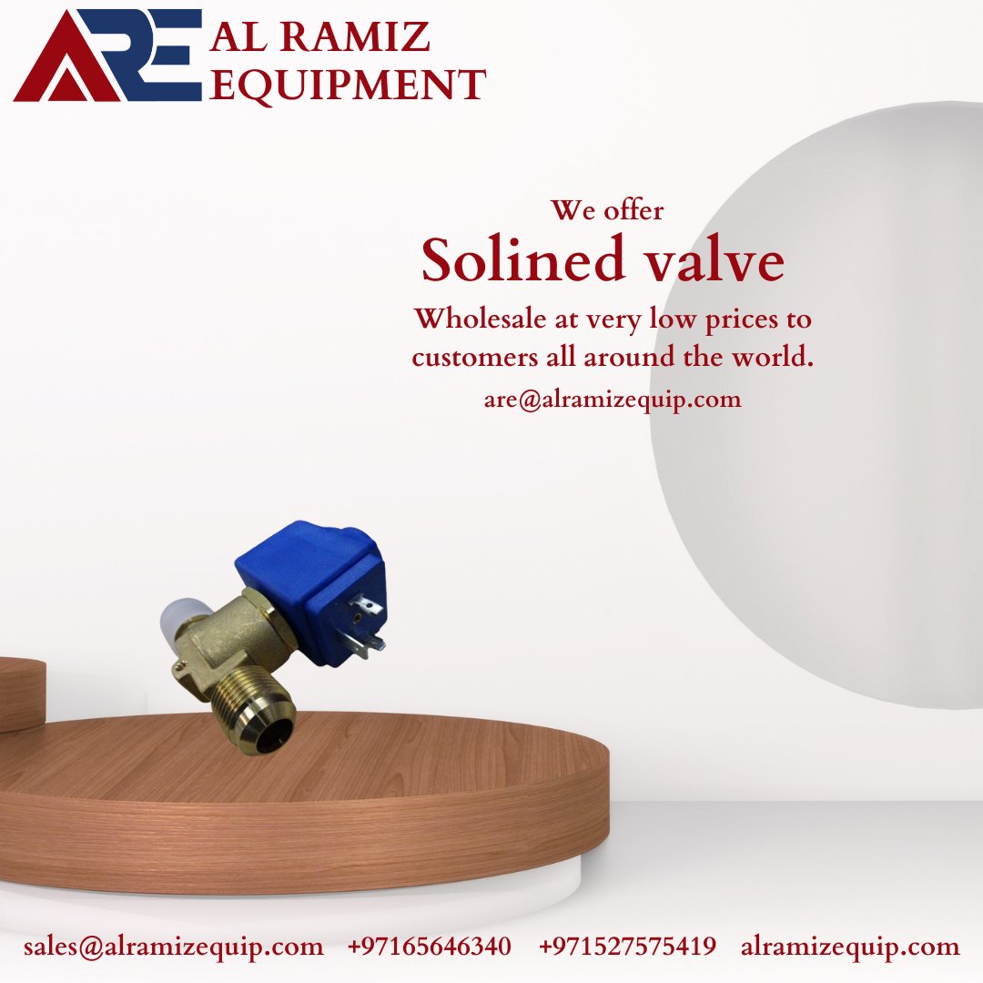 alramiz_equip's tweet image. Solined Valve 
1. #CastelSolenoidValve
2. #RefrigerantControl
3. #HVACComponents
4. #EfficientFlowControl
5. #ReliablePerformance
6. #EasyInstallation
7. #SecureSeal
8. #PreciseControl
9. #RefrigerationSystems
10. #QualityMaterials
11. #LongLastingReliability
12. #OptimalOperate
