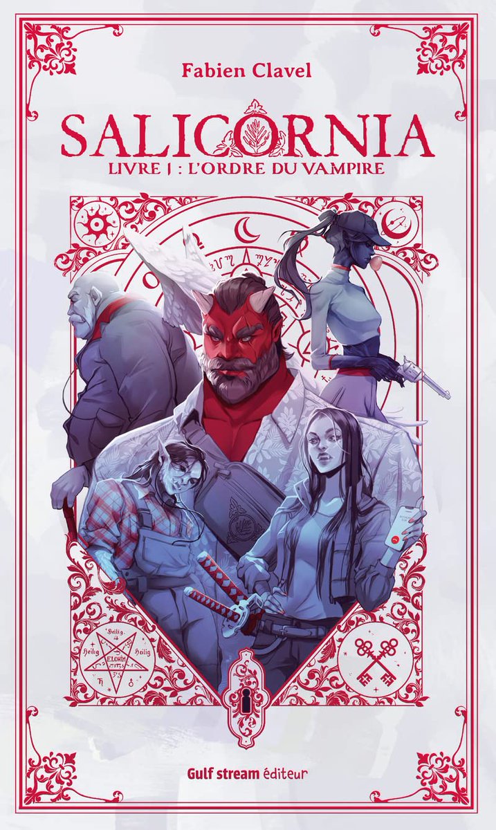 Salicornia, Livre I : l’ordre du Vampire Rappel : Un premier tome éblouissant, tout l'art et la maîtrise du récit de Fabien Clavel en très grande forme. A lire ❤️❤️❤️❤️❤️ Le tome 2 est annoncé pour le 25 avril prochain librairiesandales.hautetfort.com/archive/2024/0… @Gulf_Stream_Ed