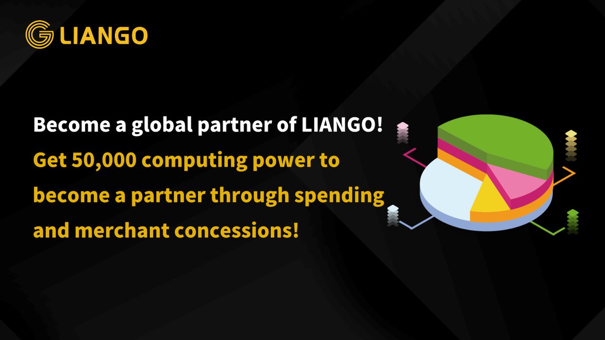 🥳Become a global #partner  of #LIANGO 
❤️‍🔥Get 50,000 computing power to become a partner through spending and merchant #concessions 

#GlobalPartner #BullMarket #LGT #lgt #Bitcoin #Crypto #NFT #Giveaway #Rewards #SPENDTOEARN #earnings #SHOPPINGFI