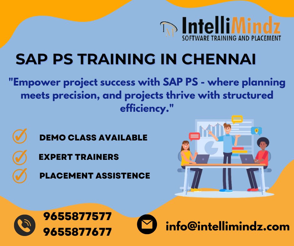 Join Intellimindz for comprehensive SAP PS training and unlock the power of project planning and management in SAP. For more Details: 9655877577,9655877677.
wa.link/9ijqez
bit.ly/49CbOz6
#SAPPS #ProjectManagement #Intellimindz #SAPTraining #SkillDevelopment