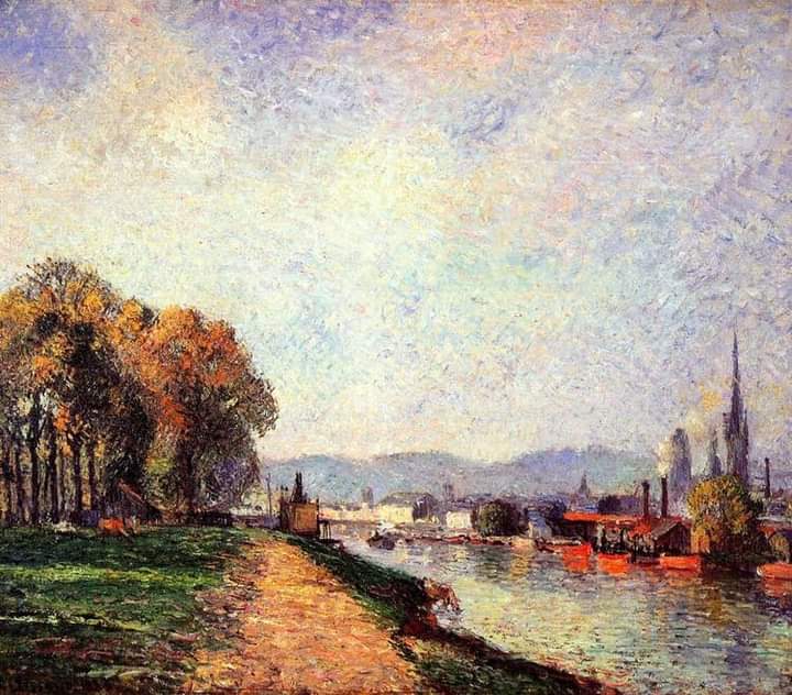 Camille Pissarro (French, 1830–1903)
View of Rouen , 1883

#camillepissarro #artinfinitus