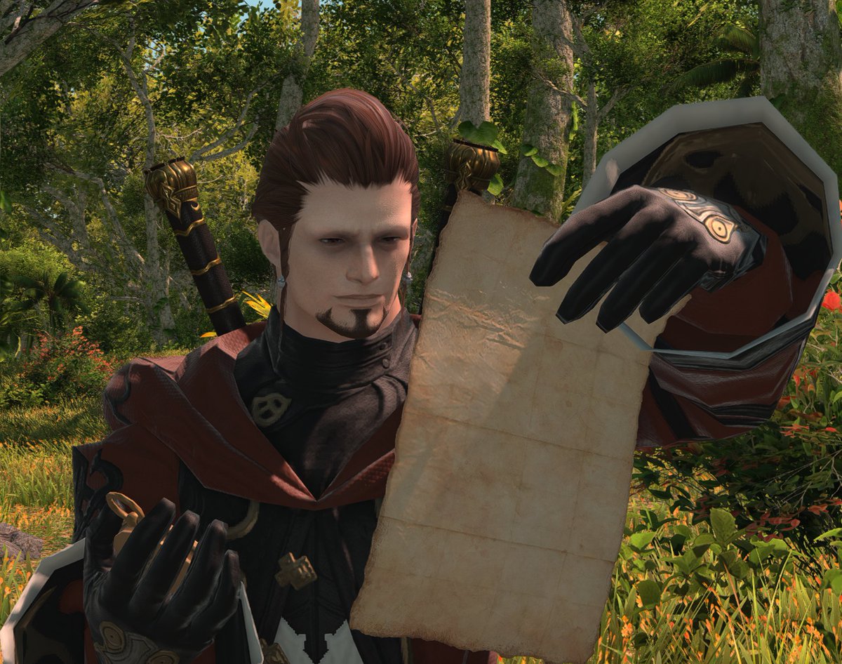 TacoRemix's tweet photo. @FF_XIV_EN Character Name: Taco Remix 
World: Hyperion 
Prize: Modern Aesthetics – Strife
#DawntrailBenchmark #FFXIVSweepstakes

Good to know the Manderville men will be looking EXTRA gentlemanly this expansion! 10/10 gentleman, but 0/10 on the lack of gentlemanly clothes! https://t.co/WHCxBIBgoH
