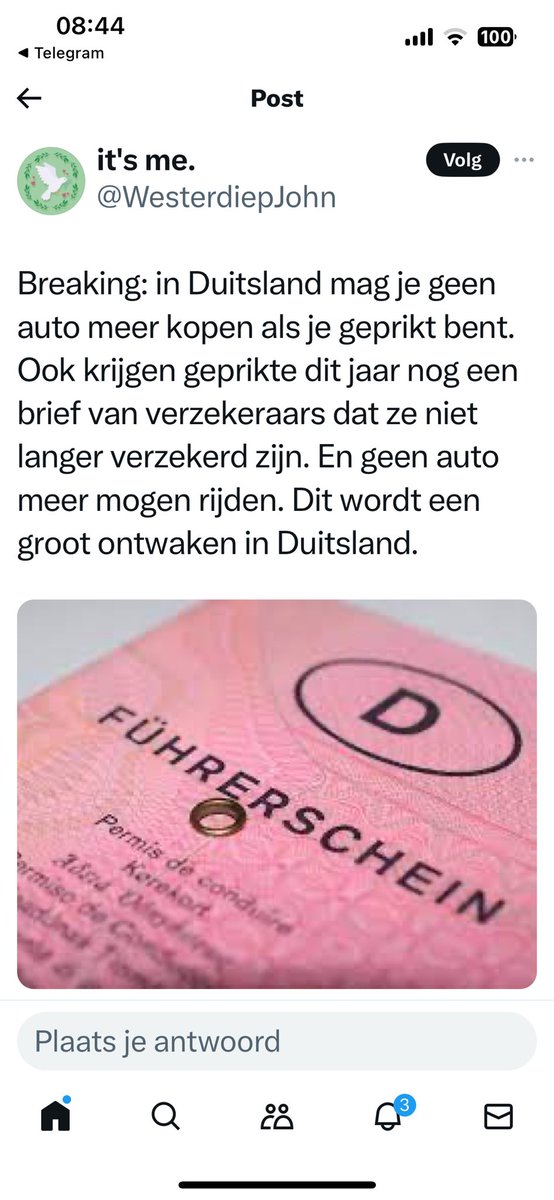 Dit dus;👇Duitsland ONTWAAKT❗️❗️