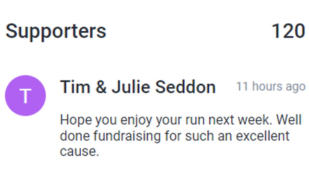 Thank you to Tim & Julie whom I met at @TNparkrun who are my 120th supporters!🥳

It's finally this week that I'll be running the #LondonMarathon! I am proud to be raising money for #parkrun, an excellent cause indeed!
👉🏽justgiving.com/page/ailynforp…

#ukrunchat #loveparkrun