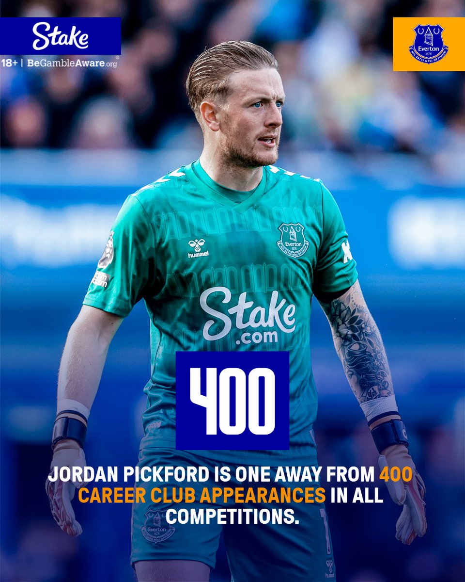 One app away from a career milestone for @JPickford1! 👏 #CHEEVE