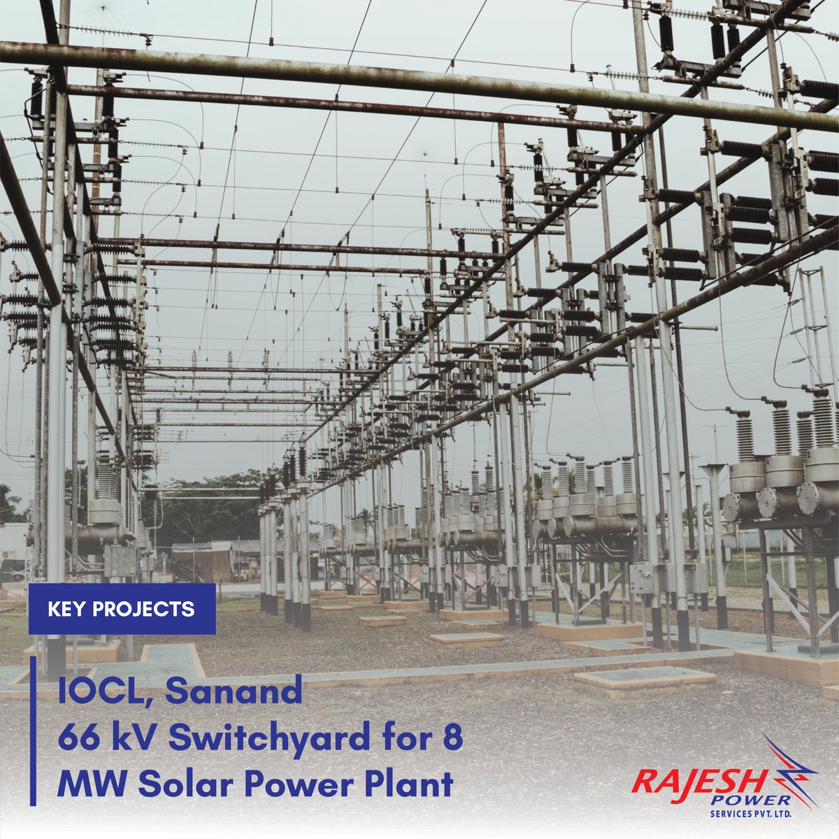 RPSPvtLtd's tweet image. Pioneering energy future at IOCL, Sanand!⚡ Completed 66kV switchyard for 8 MW solar plant. Ready to go green? Visit our website rajeshpower.com and contact us now. #RajeshPower #66KVProjects