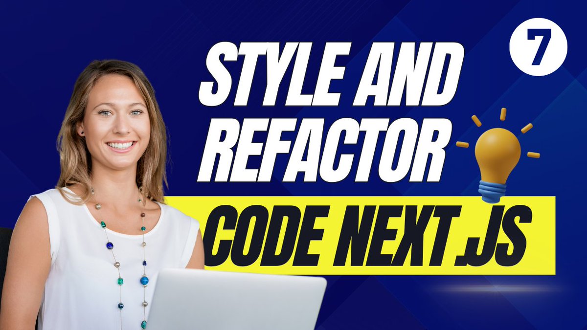 Check out this tutorial for web developers on refactoring and styling a Next.js codebase to enhance your web development skills! #WebDevelopment #NextJS #CodeRefactoring #Styling #FrontEndDevelopment

Watch the video here: [youtu.be/vckgmqna-sc]