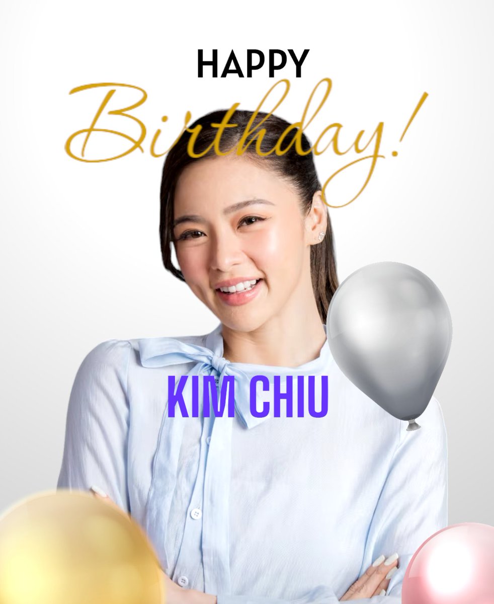 I have always seen you being humble ang you have a great positive attitude,that's the best quality I admire  about you My God bless you with great health and prosperity.
  HAPPY BIRTHDAY! MY forever princess 
 @prinsesachinita 
 #KimChiu
