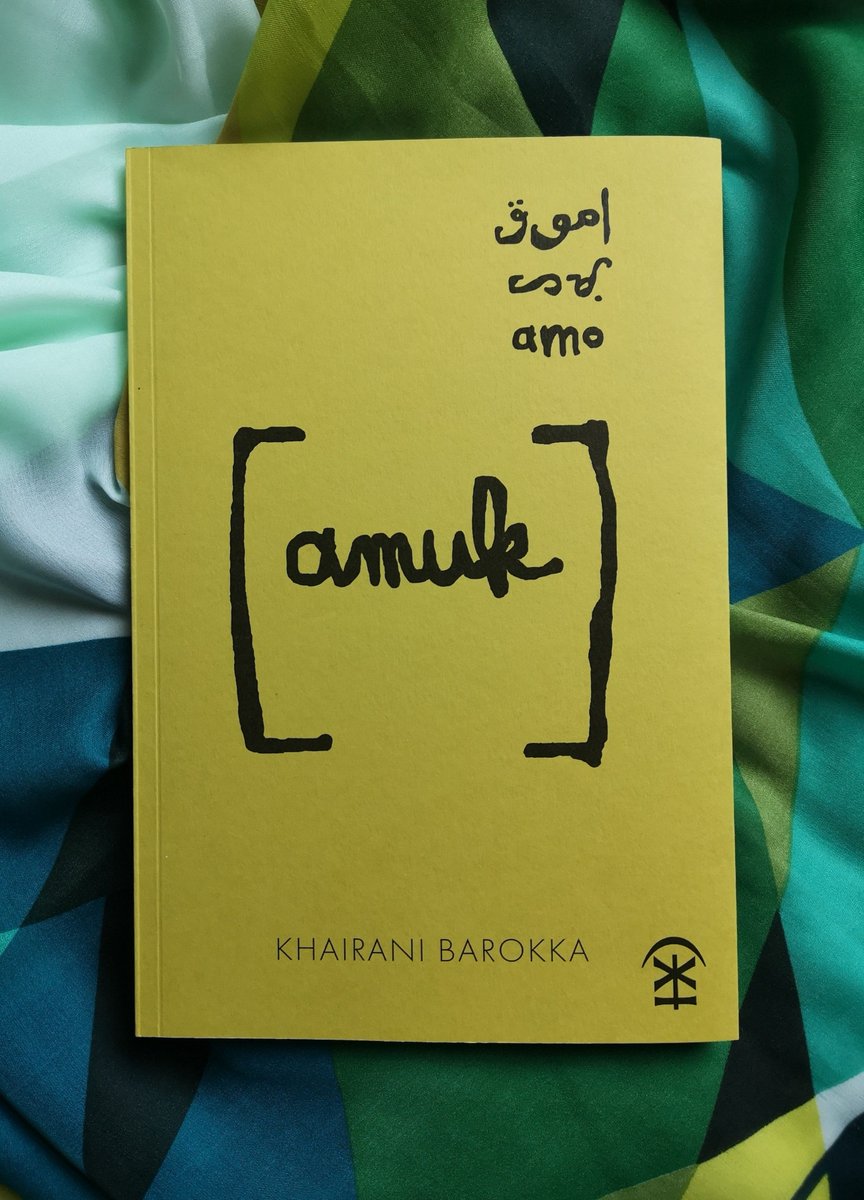 Our latest title is the radical, transformative amuk from @mailbykite, with cover art also by Khairani Barokka. ‘A poetic act of resurrection. A defiant and hope-giving epic of a collection' - Tiffany Tsao Order yours buff.ly/484M4ut