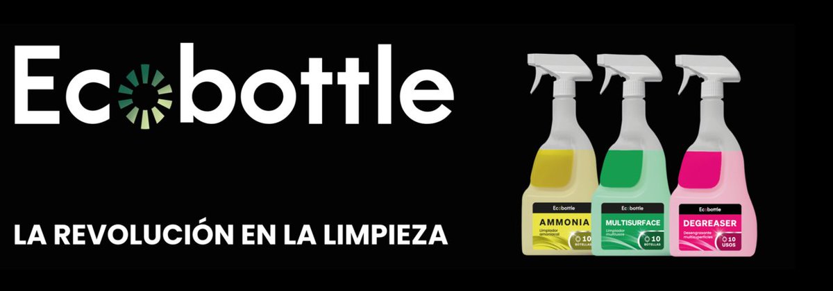 javi_monzo's tweet photo. ¡Emocionado de lanzar ECOBOTTLE con #Cleantec ! Estos productos ultraconcentrados están aquí para revolucionar la limpieza y ayudar al planeta 🌍🌿. ¡Descúbrelos! #Cleantec #ECOBOTTLE #Sostenibilidad

Visita [Ecobottle](https://t.co/uCoLhMi4sV) para más info. https://t.co/I5eEI82xXm