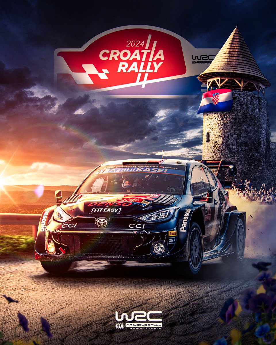 🇭🇷#WRC2024クロアチアラリー

ラリーウィークだ！🥳
木曜日にはシェイクダウンッッ！！
金曜日からは激戦（しあい）開始ッッ！！

🏁スポーツフリークの皆さんはJ SPORTS 3でチェック！
🔰初心者にも優しいAbemaでも放送中！
🎙️#WRC公式 の全SSの日本語実況は📱Rally.tv にて！

#WRCjp