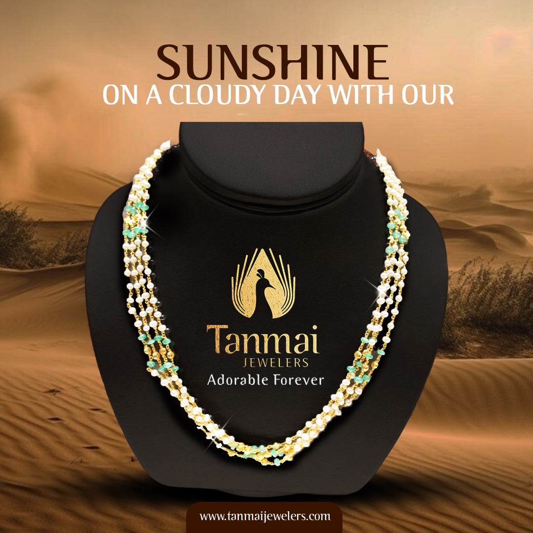 Let Tanmai Jewelers be your sunshine on a cloudy day with our exquisite pearl jewelry!

Visit Us: 608 S Valley Ranch Pkwy S, Irving, TX 75063, USA

#tanmaijewelers #statementnecklace #layerednecklace #pendantnecklace #chokernecklace #chainnecklace #pearlnecklace #diamondnecklace