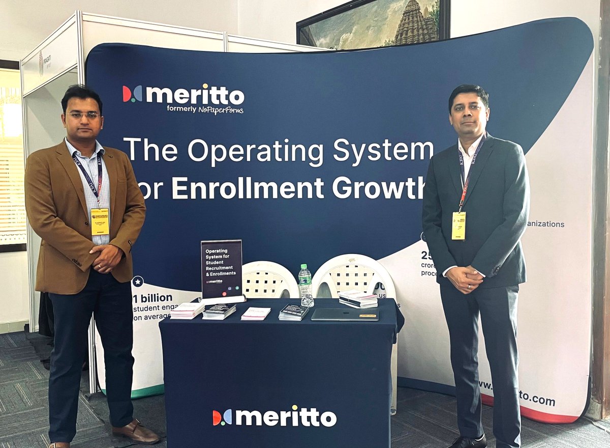 👋 Greetings, Hyderabad! We are at the 98th Annual Meet and National Conference of Vice Chancellors, hosted by the Association Of Indian Universities and the ICFAI Foundation for Higher Education, Hyderabad. If you're around, come say hello! #HigherEducation #EnrollmentGrowth