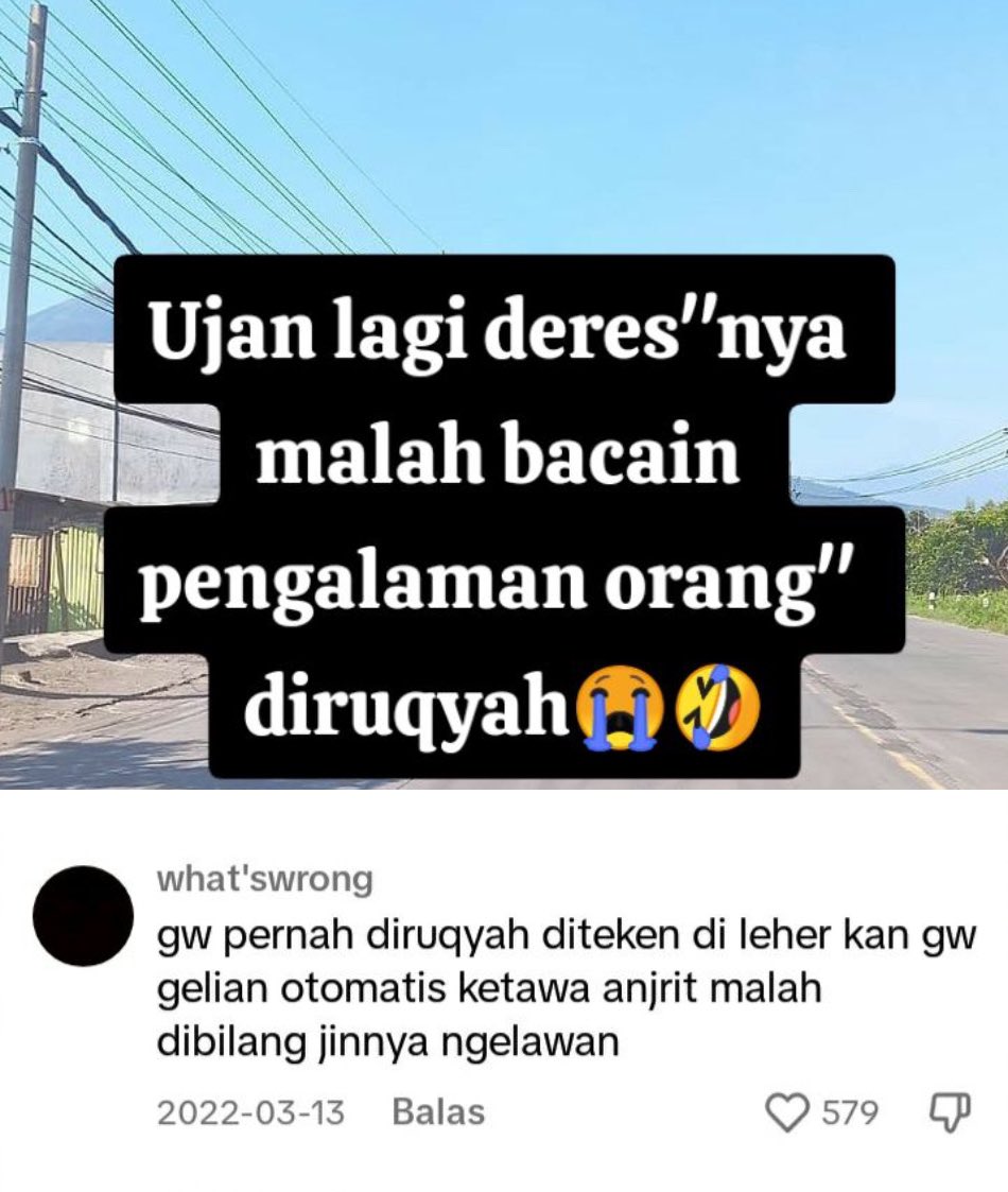 BintangAnuger13's tweet photo. Cape banget ngetawain pengalaman orang diruqyah😭

A thread https://t.co/hm1UlG7Agm