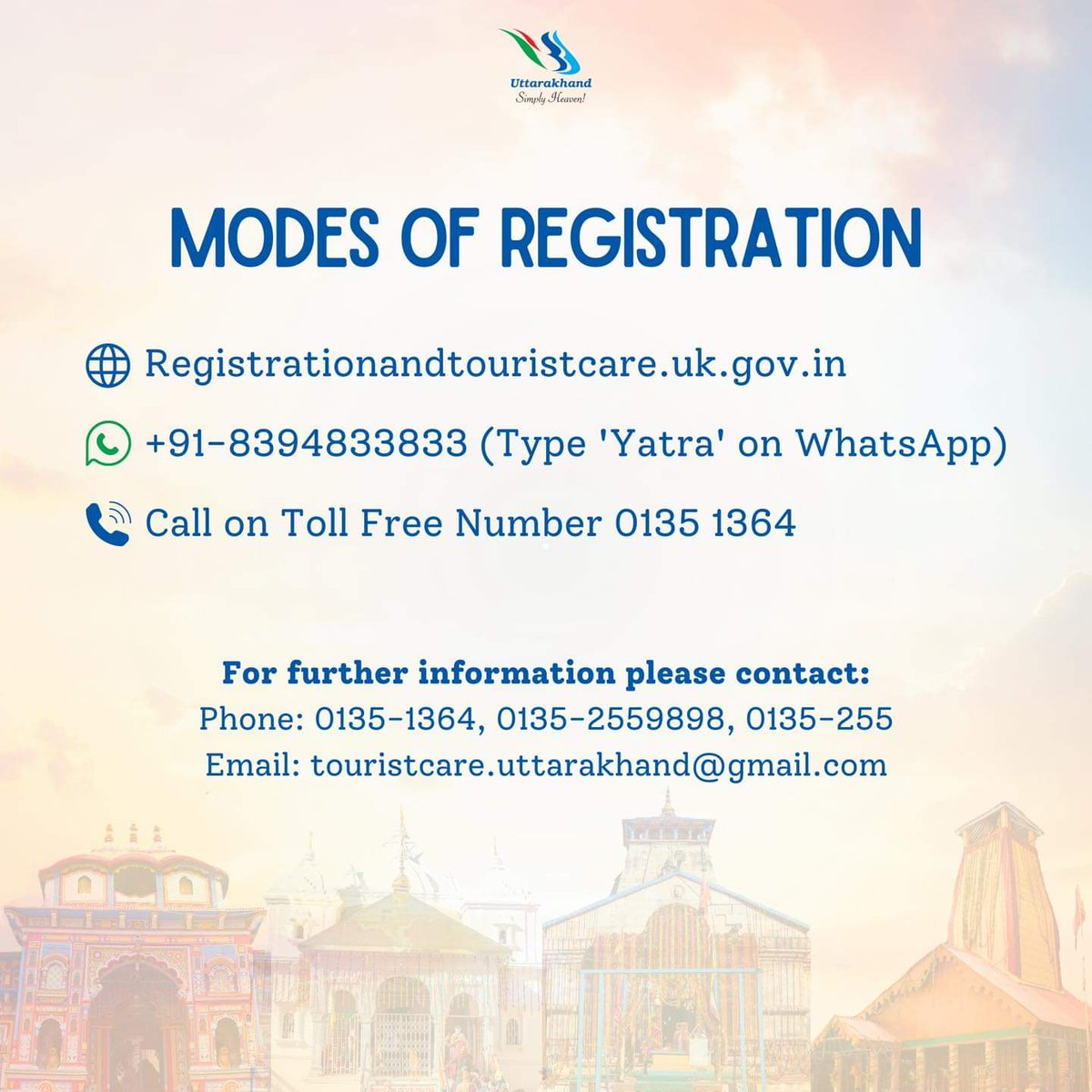 rohitjoshi001's tweet photo. experience like no other.

#Uttarakhand #Uttarakhandtourism #Chardham #chardhamyatra2024 #onlineregistration #Yumnotri #Gangotri #Kedarnath #Badrinath #IncredibleIndia https://t.co/JYqm2dikMB