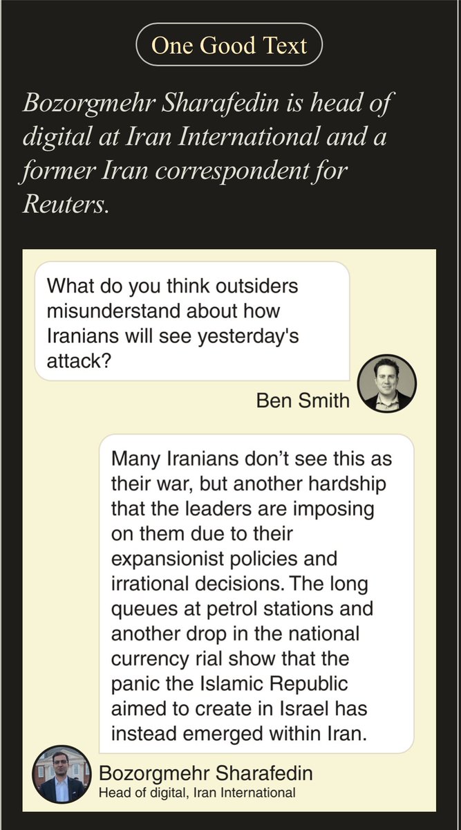 vigilantheroes's tweet photo. One good text in today’s ⁦@semafor⁩ media newsletter. https://t.co/MA0aEUjx5C