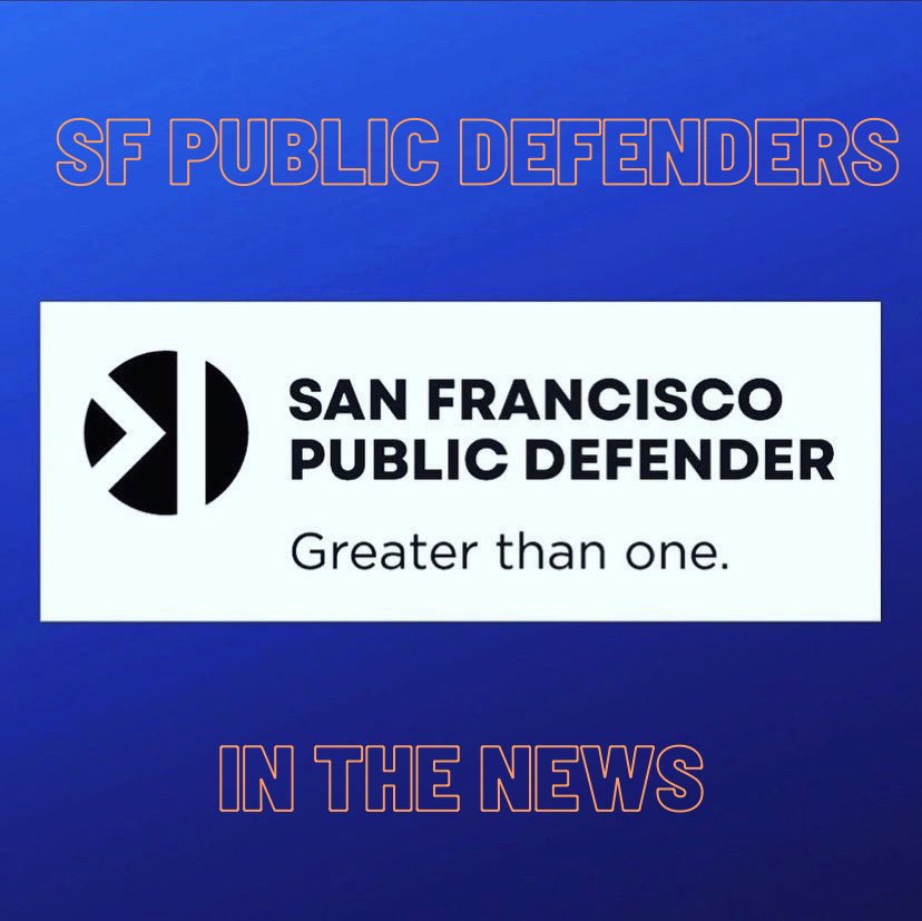 SF Public Defenders in the News — Despite SFPD’s Touted Reforms, Racial Bias & Excessive Force Persist; DA Stirring Up Racial Tensions by Charging Unfounded Hate Crime Allegations, Complaining Witnesses Seek Empathy. 🧵