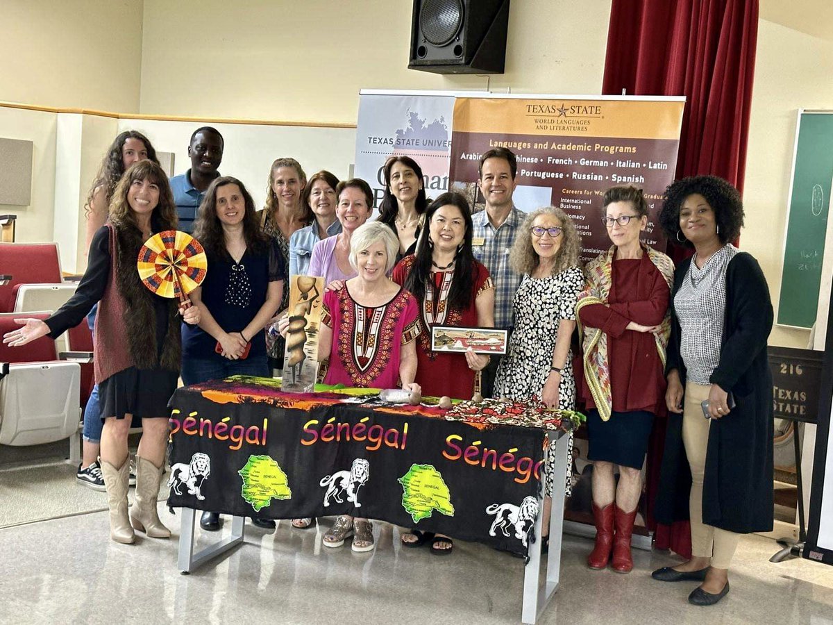 MadameMacharia's tweet photo. Central Texas AATF spring workshop at Texas State University!  Sharing our passion for language and multicultural education. @AATFrench @RRISDWorldLang https://t.co/k7Y16aydWT