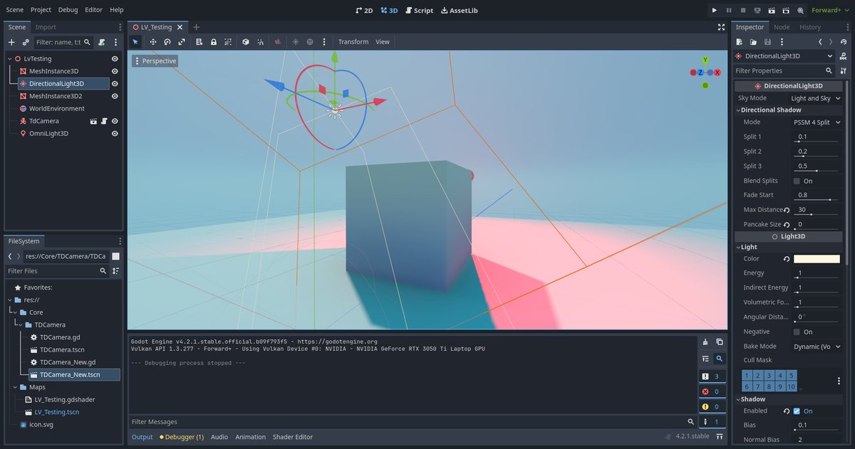 RedChu's tweet photo. After working with UE5 for the past week and spending 5+ hours getting through tutorial videos, I've jumped back to Godot to see which I prefer. Honestly, working in Unreal made Godot a lot easier to work with. #gamedev #indiedev https://t.co/qUuTi5q7rC