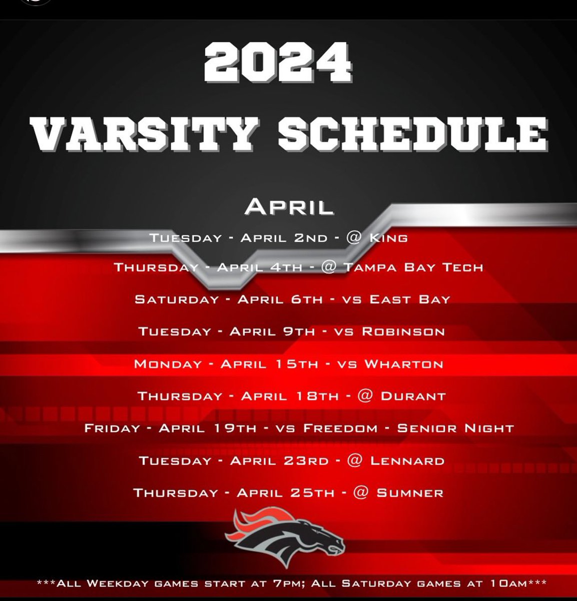 Matthew_Hall_16's tweet photo. The stretch run is here to finish the season strong. High School baseball in the 813 is 🔥 https://t.co/dWMw3Fzvs5
