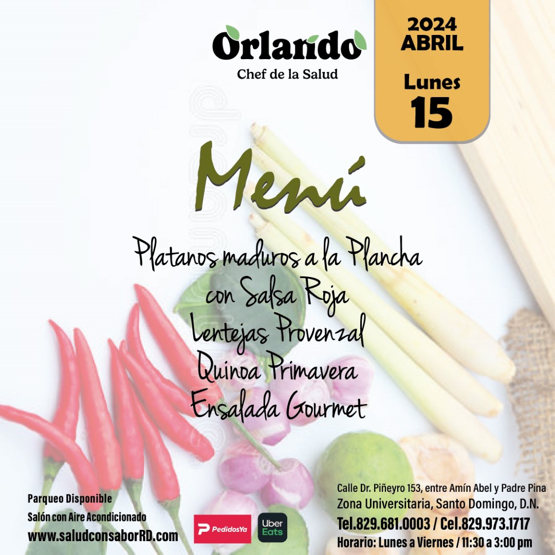 cheforlandof's tweet photo. MENU LUNES 15
#cheforlandofeliz #elchefdelasalud #saludybienestar #vegetariano #alimentacion #nutricion #menudehoy #vegetales #menudeldia #salud #saludconsabor https://t.co/d2kBfSPseR https://t.co/WwBjV0qdAE