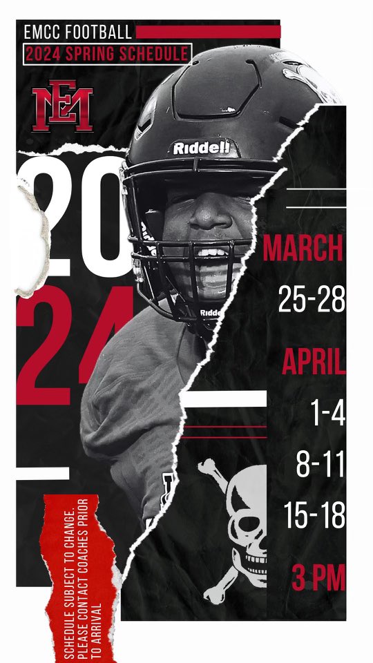 I will be at East Mississippi Community College Spring Practice on Thursday! Thank you for the invite @_CoachKThompson @mrafootball @CoachHerbertDa1 @CoachWeaverMRA @Coach_GAdams @ESPN3ALLDAY @RecruitMRA_FB @MeshAcademy @shayhodge3