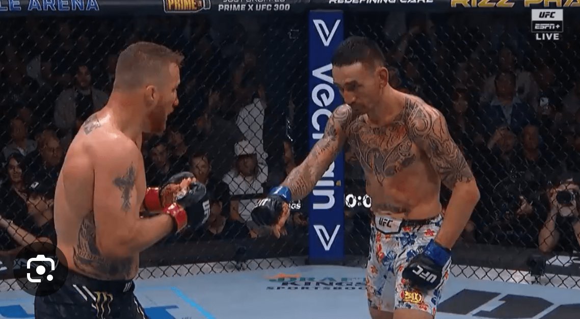 If standing on business was a person! #UFC300 #MaxHolloway #StandOnBusiness