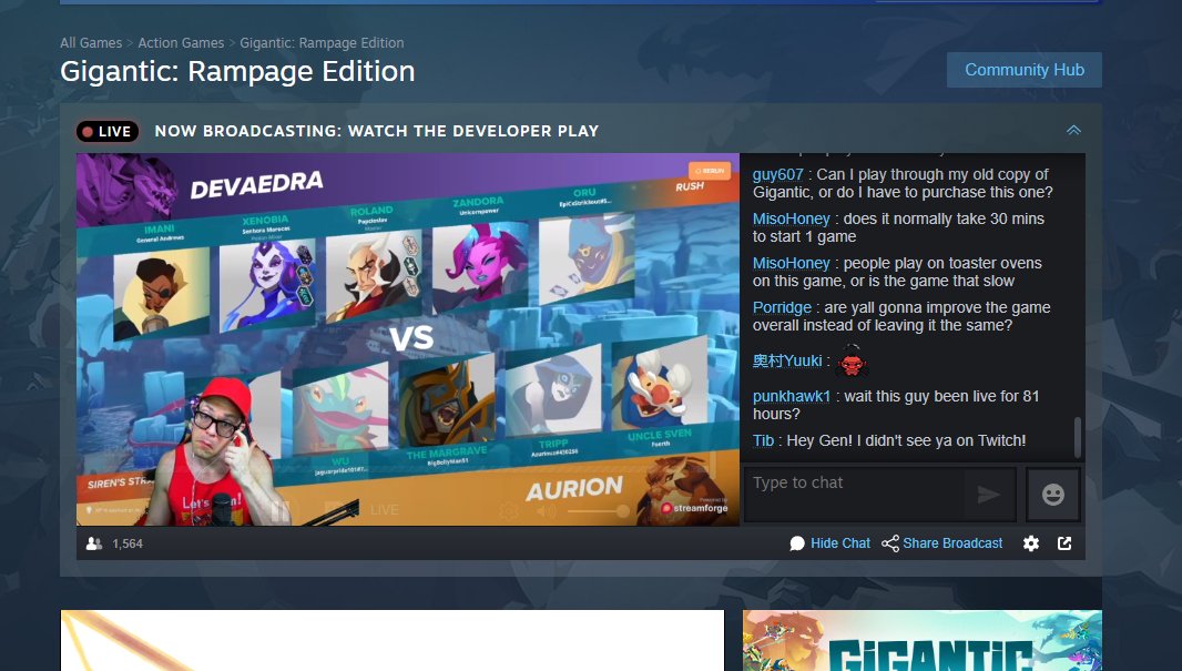 When you see one of your fav streamers on the @GoGigantic store page streaming?! @GeneralAndrews