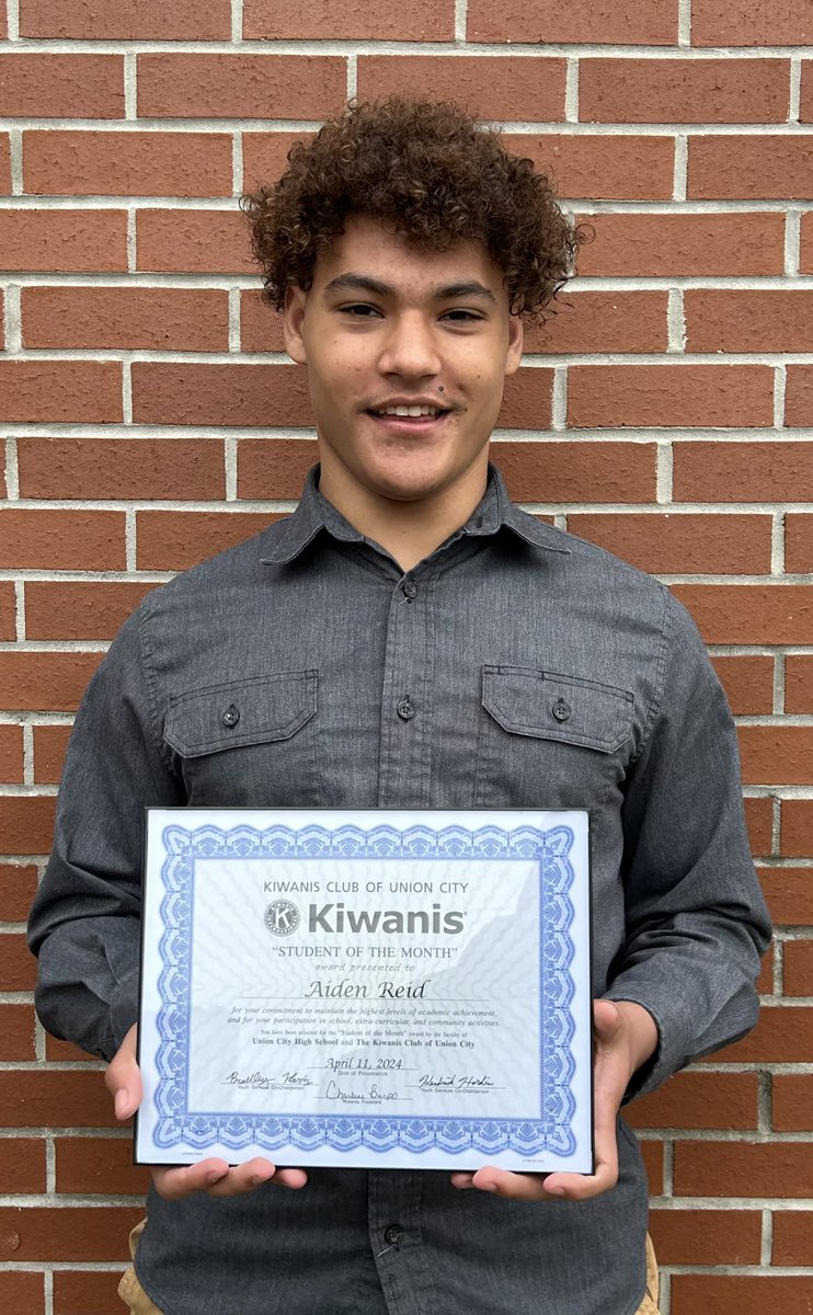 Student of the Month of April