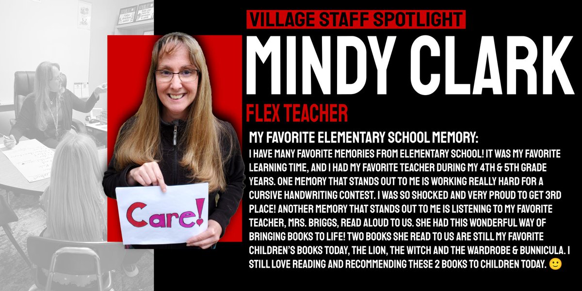 STAFF SPOTLIGHTS! Each week we are spotlighting staff members and asking them to share their favorite memories from either attending or teaching elementary school! If you see them around give them an extra "Thank You" for all the work they do! #ItTakesAVillage #EmporiaProud